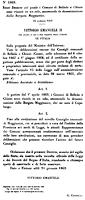 Regio decreto costituzione Comune di Maggianico