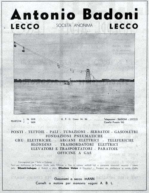 Badoni - Lecco - 1938