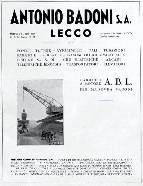 Badoni - Lecco - 1940