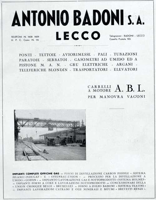 Badoni - Lecco - 1941
