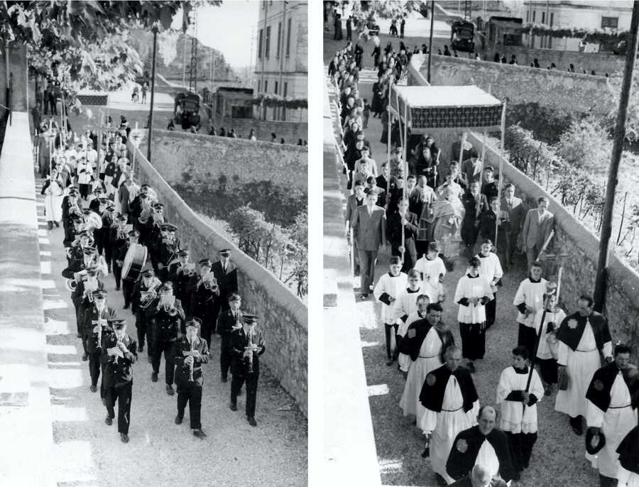 processione degli anni '60