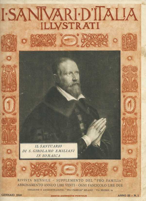 Il santuario di S. Girolamo Emiliani in Somasca