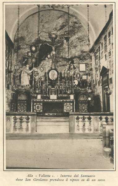 alla Valletta - interno del Santuario