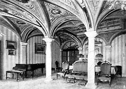 sala terrena nel presunto Palazzotto di Don Rodrigo