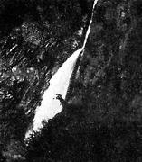 la cascata della Troggia nella Valsassina