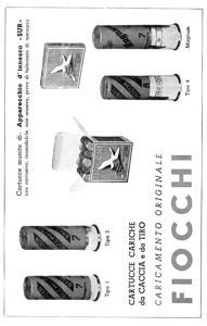 pubblicità cartucce Fiocchi - Lecco
